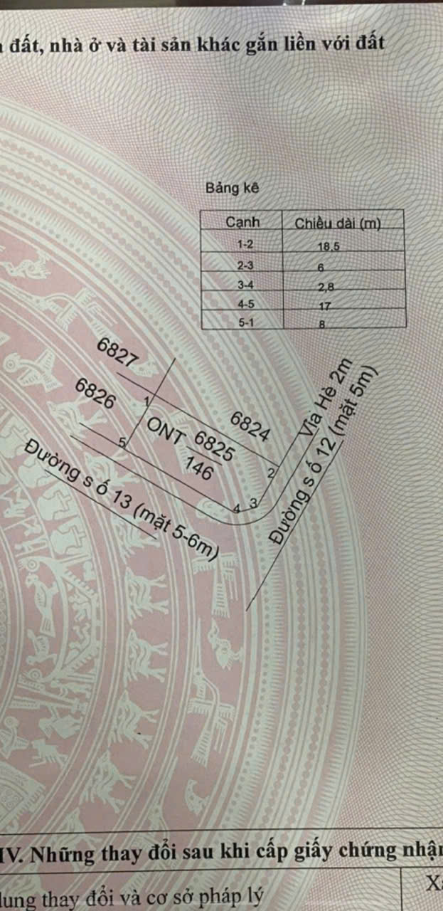 Nền góc 146m2 kdc Tân Lân 5 Hiệp chủ cần bán giá rẻ 1 tỏi 6 4