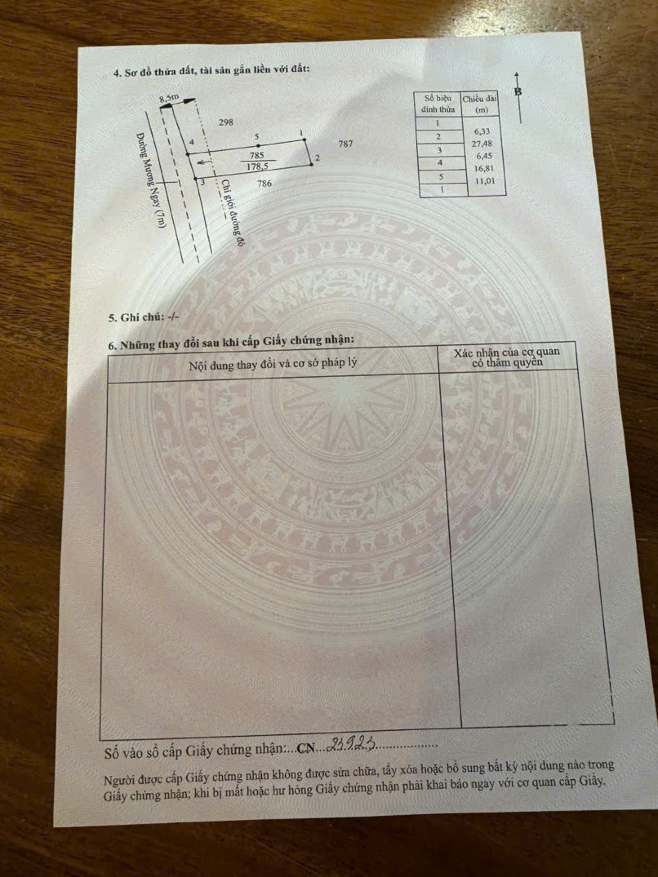 Đất thổ cư 178m2 mt xe hơi xã Tân Lân giá bao rẻ đầu tư 650tr 4