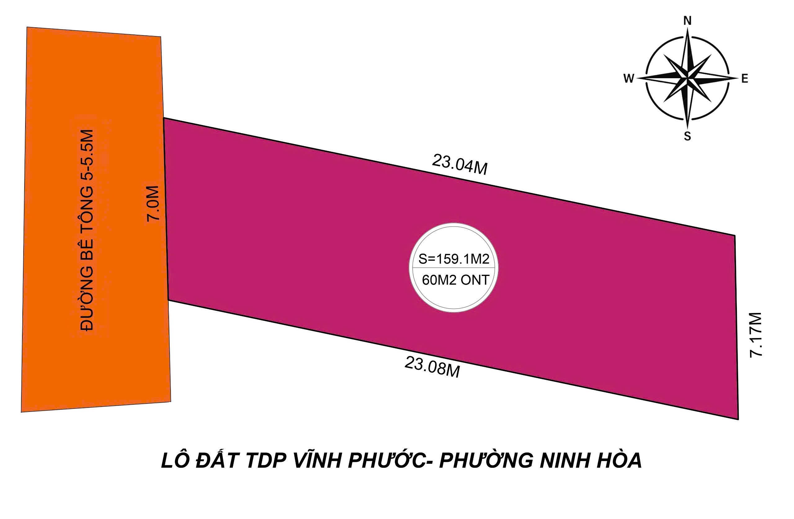 Cần bán Đất đường 1, Xã Ninh Phụng, Diện tích 159m², Giá 470 Triệu 2