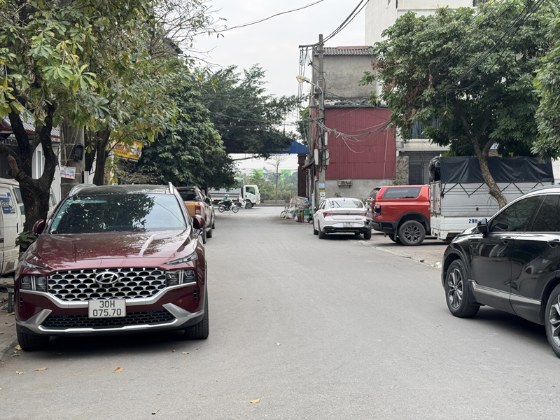 Đất đấu giá Voi Phục - Gia Lâm: 99,1m2 lô góc, 3 ô tô tránh, vị trí vàng làm Văn Phòng/ Công Ty