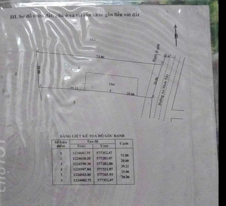 HÀNG VIP MẶT TIỀN NHỰA AN NHƠN TÂY – NGANG 20M – HƠN 1.300M² CHỈ 11 TỶ! 2