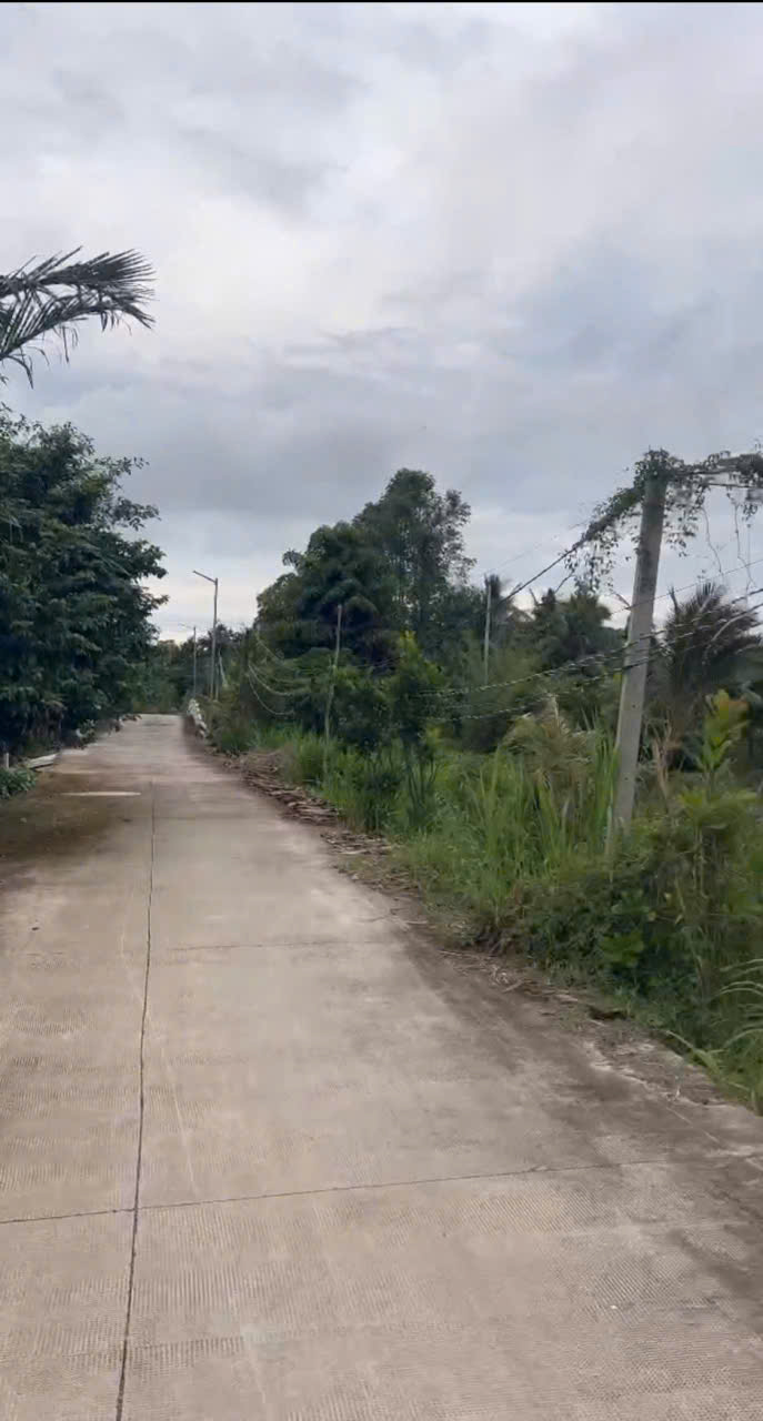 Bán đất mặt tiền đường beton xã Hòa Khánh Tây tdt 1350m2 ( 400m2 thổ) giá 2,7 tỷ