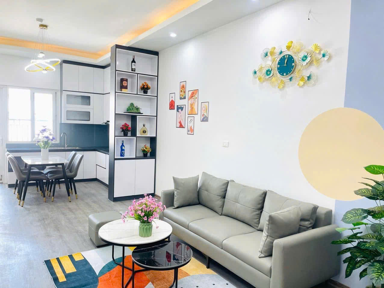 Cần tiền bán gấp căn hộ 2 Pn-full nội thất tại Thanh Hà-Mường Thanh 9