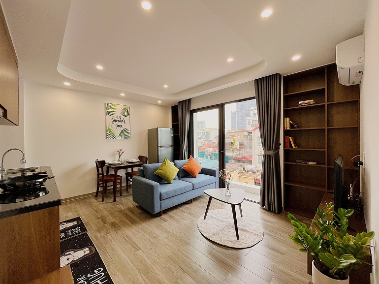 Cho thuê Căn hộ chung cư đường Lạc Long Quân, Phường Nhật Tân, Diện tích 50m², Giá 10.4 Triệu/tháng 5