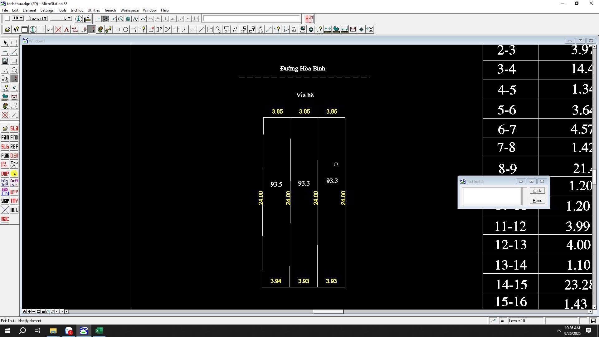 Bán lô đất mặt phố Hòa Bình, ph Hải Dương, TP Hải Phòng, 280.5m2, mt 11.55m, đường to 4