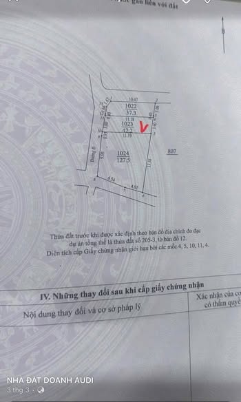 CHỦ ĐANG CẦN TI.ỀN GẤP 42.2M ĐẤT TRONG TUẦN - GIÁ CỰC TỐT CHO NHÀ ĐẦU TƯ