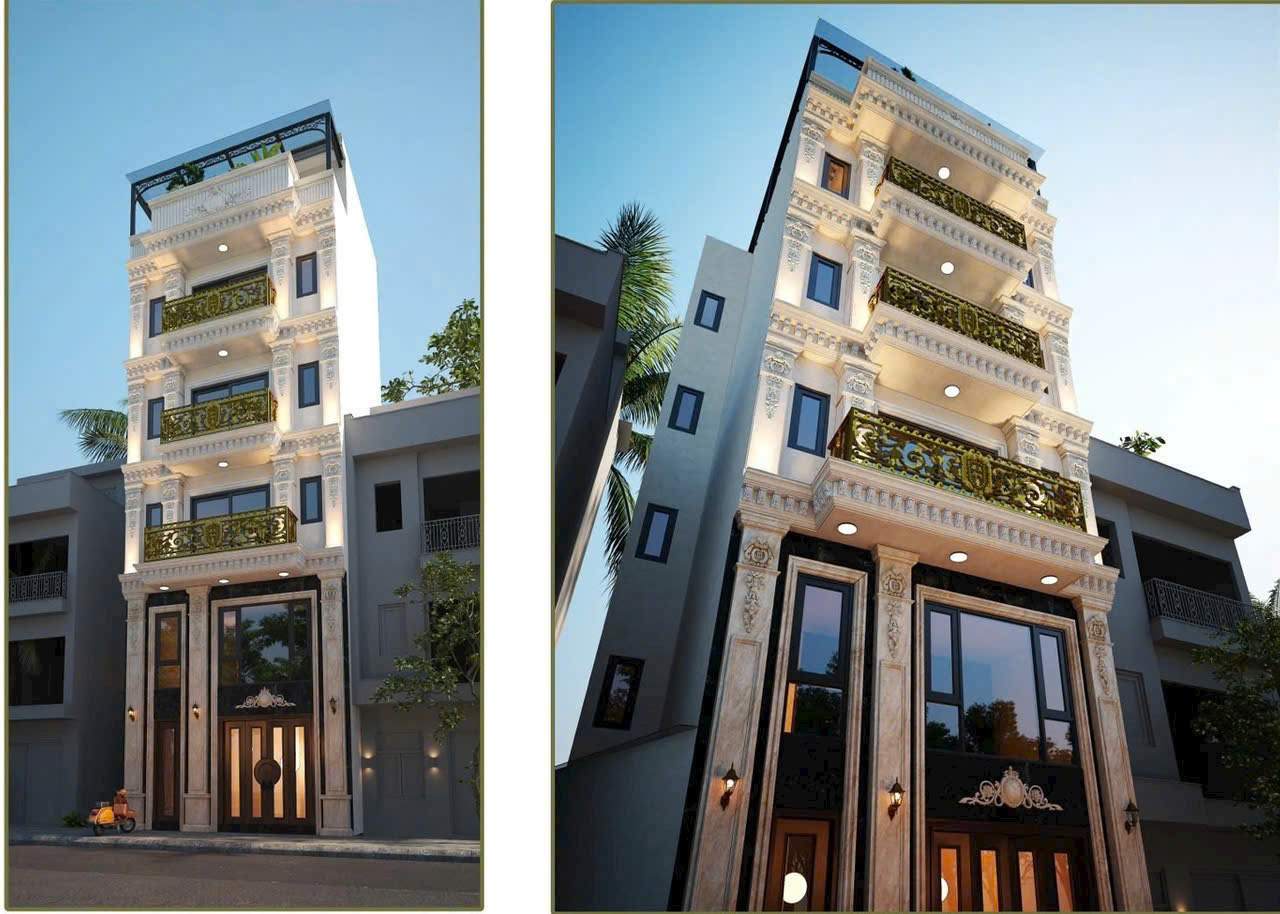 BÁN NHÀ 6 TẦNG THANG MÁY SÁT MẶT PHỐ NGỌC LÂM CHỈ CÁCH MẤY BƯỚC CHÂN.