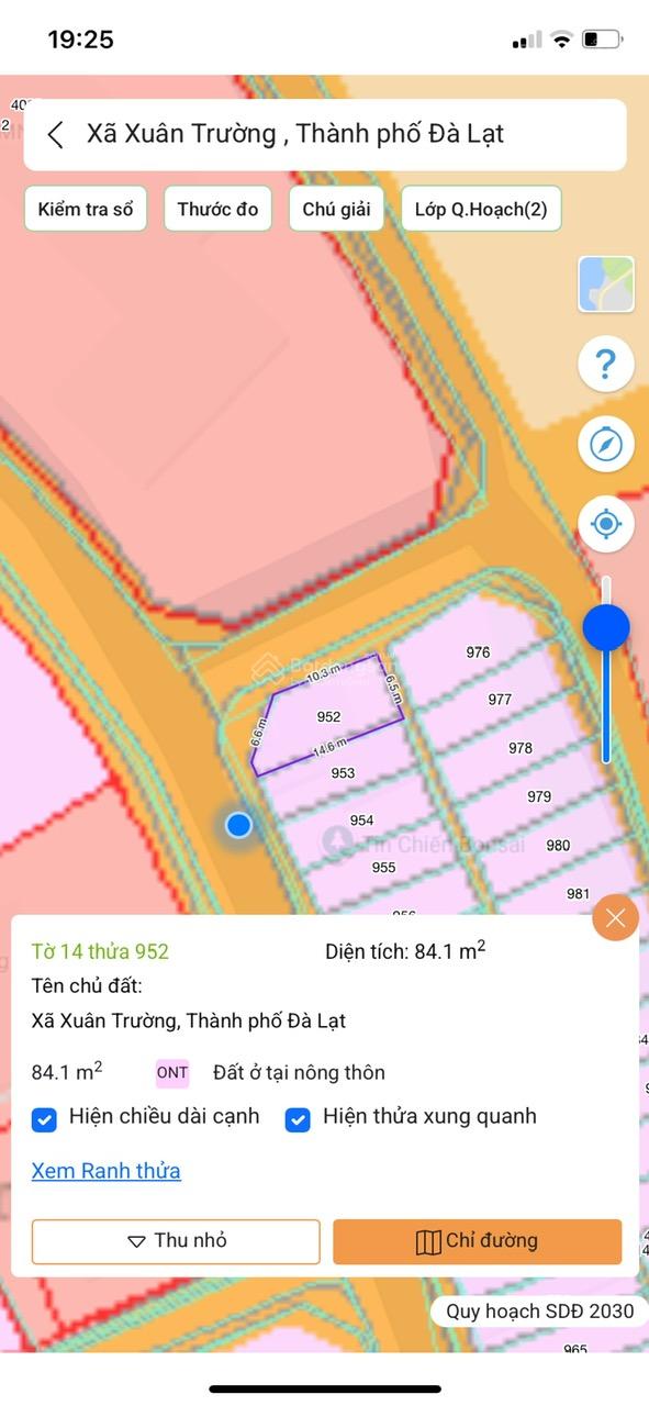 Cho thuê đất ở Đà Lạt Xuân Trường, miễn phí 1PN giá 2tr/lô/ sổ riêng