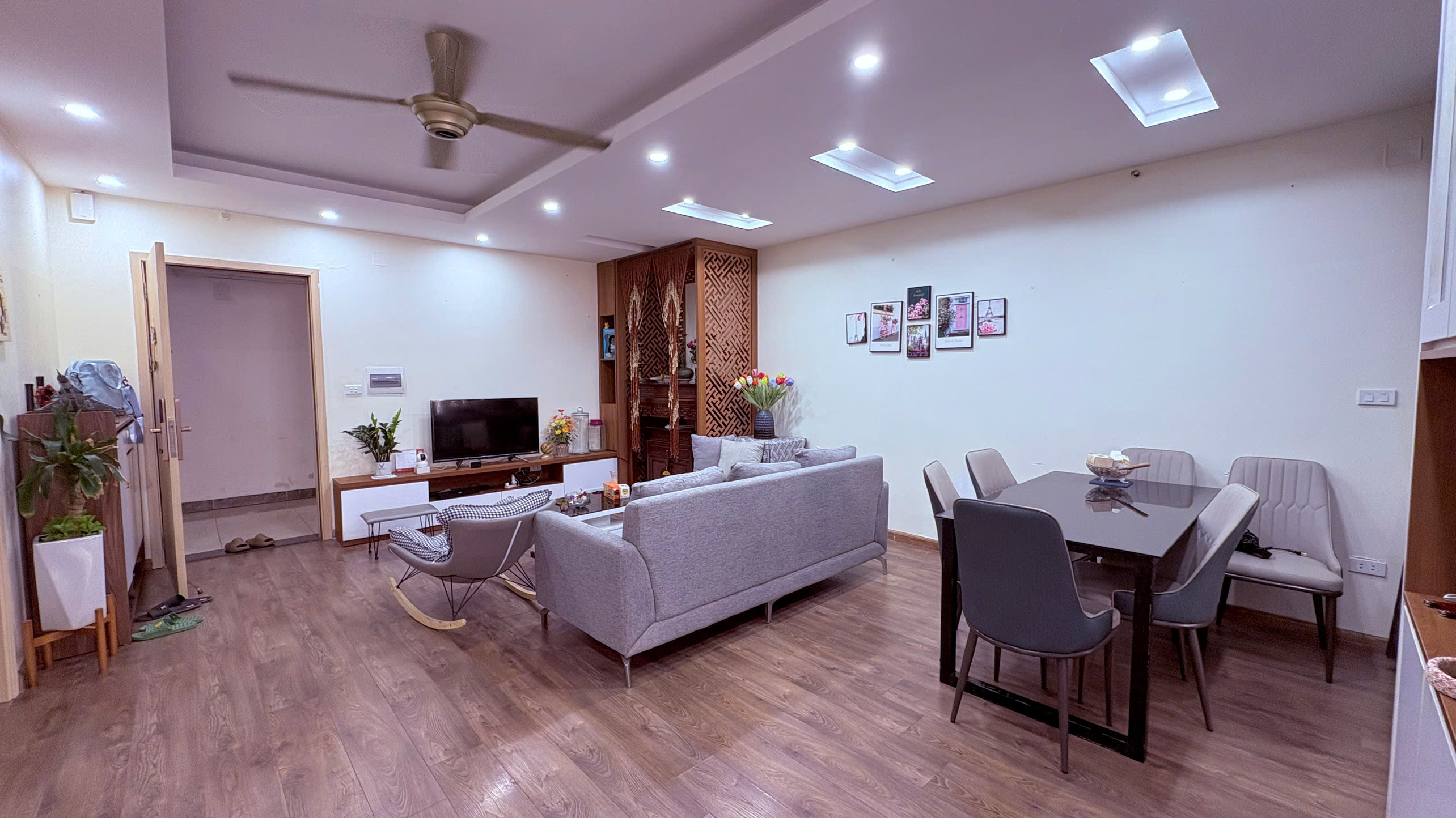 Căn hộ 78m² thiết kế linh hoạt 3 phòng ngủ – lý tưởng cho gia đình đông người