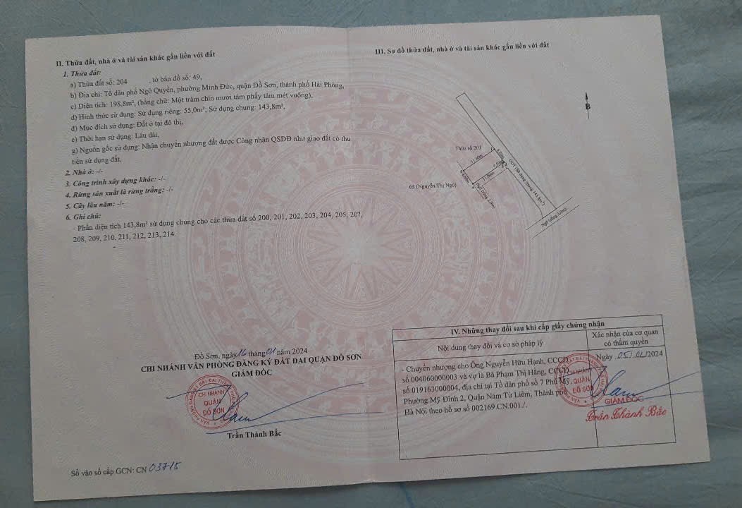 1 tỷ xx triệu LÔ DUY NHẤT CÒN LẠI TẠI MINH ĐỨC - ĐỒ SƠN- ZALO 0567 222 555 2