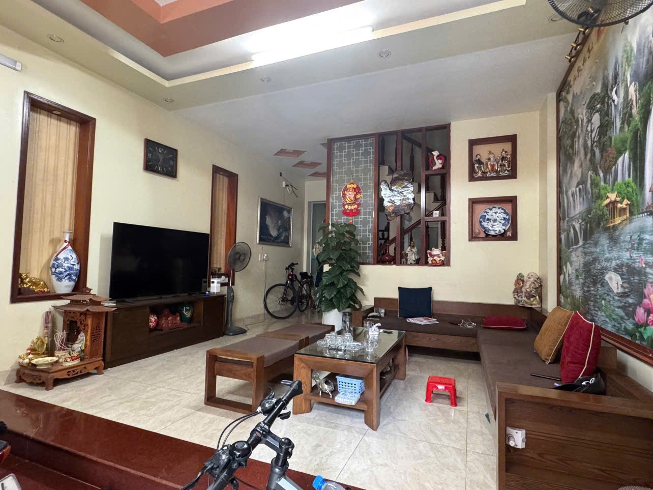 bán nhà khu đô thị trần lãm, giá 6,5 tỷ có thương lượng, 75m2, 4 tầng đủ công năng