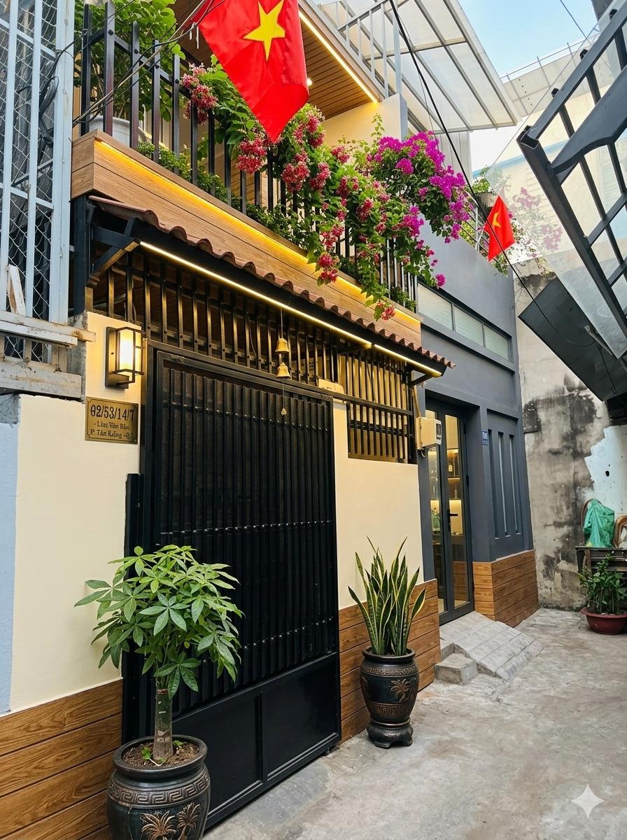 CHỈ 5,3 TỶ – NHÀ 2 TẦNG Q7, HXH LÂM VĂN BỀN, TÂN KIỂNG – 3,5x15M – 4PN