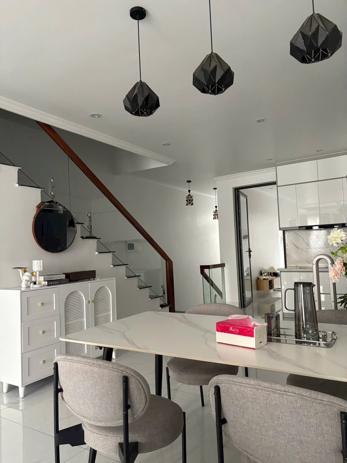 Bán căn nhà mặt phố Nguyễn Tuấn Trinh, Ecopark, TP Hải Dương, 95m2, mt 5m, 4 tầng, KD tốt 3