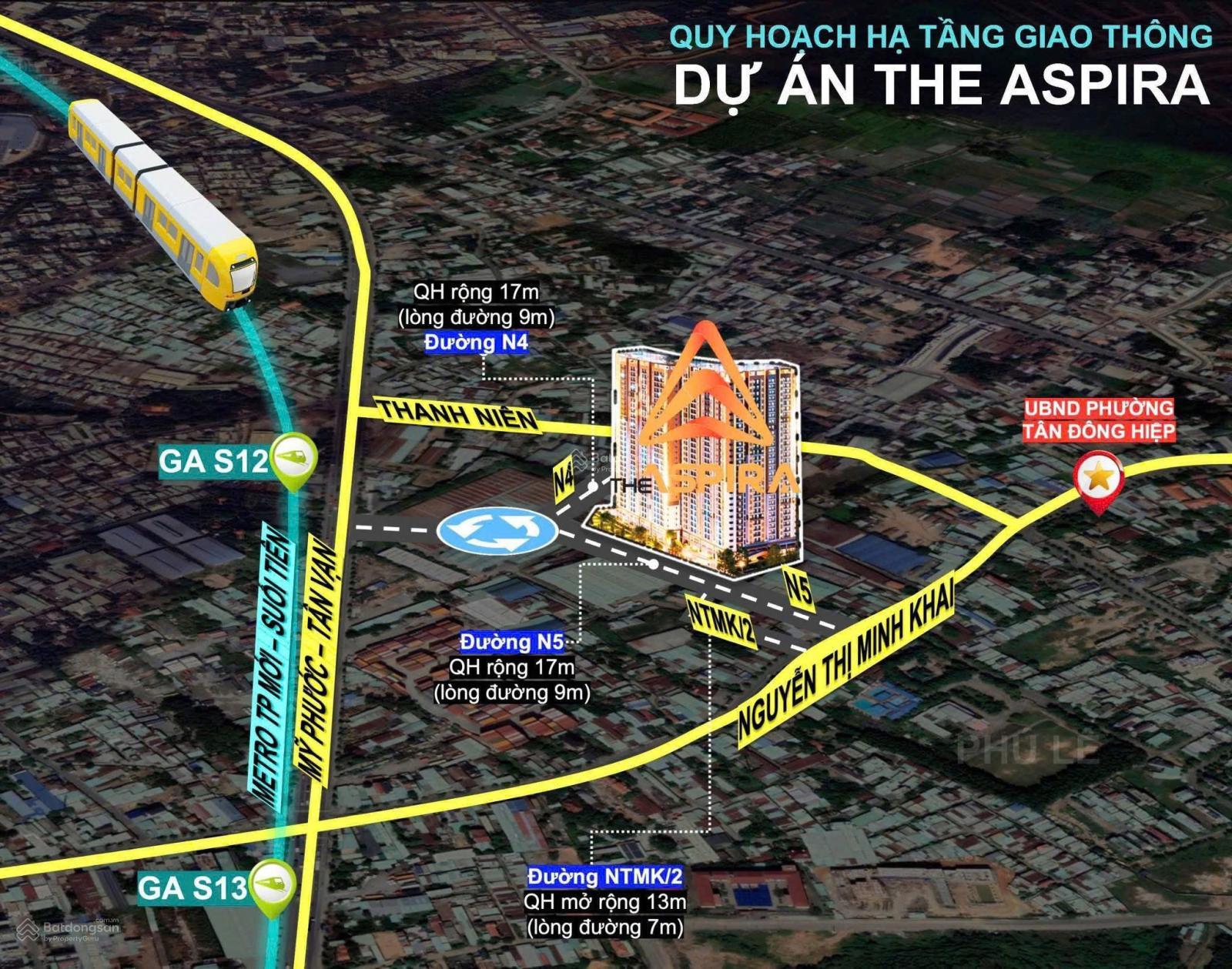 Cần bán Căn hộ chung cư dự án The Aspira, Diện tích 67m², Giá 39,7 Triệu/m² 3