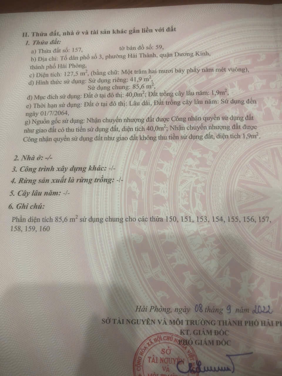 [Hơn 1.2 Tỷ] Lô Đất Hải Thành 2 Sát Đường Trục Thông Gần Vinhomes Dương Kinh ZALO 0567 222 555 2