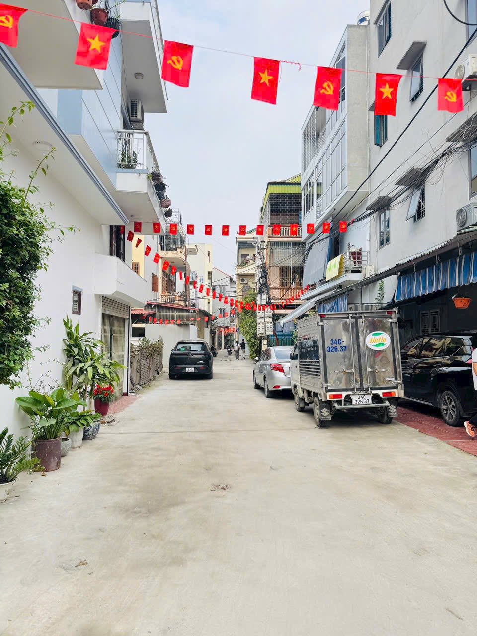 Bán lô đất mặt ngõ 299 Điện Biên Phủ, ph Bình Hàn, TP HD, 54.9m2, mt 4.08m, ngõ thông oto 4