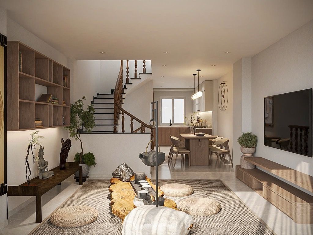 Bán nhà Hoa Lâm, Lệ Mật 70m x 4T sân vườn, oto thông, giá rẻ nhất khu vực 4