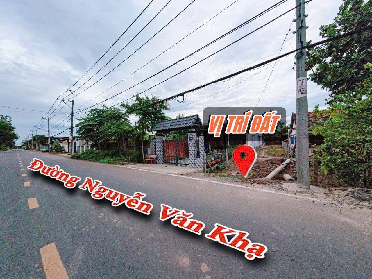 Bán đất mặt tiền Nguyễn Văn Khạ ,xã Phạm Văn Cội dt 270m2 (136m2 thổ cư) giá 3 tỷ 2