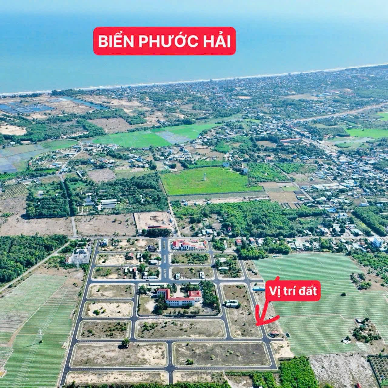 Cần bán Đất đường Võ Văn Kiệt, Thị trấn Phước Hải, Diện tích 195m², Giá 1.45 Tỷ 2