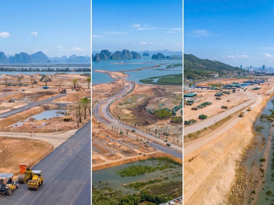 CHÍNH THỨC CHUẨN BỊ MỞ BÁN VINHOMES HẠ LONG XANH - TIẾN ĐỘ THI CÔNG THẦN TỐC NGÀY VÀ ĐÊM 8