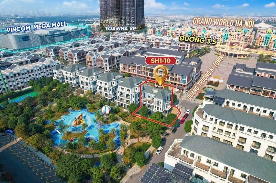 SIÊU PHẨM Biệt Thự ĐƠN LẬP 432m GÓC 3,5 Tầng  SAN HÔ SH1–10 VIP NHẤT OCEANCITY - HƯNG YÊN. 2