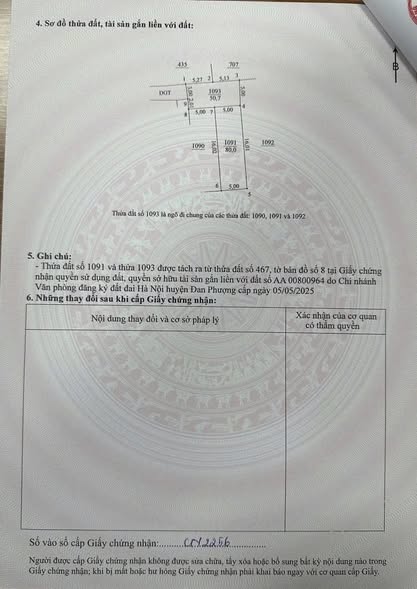 CHÍNH CHỦ B.ÁN 2 LÔ ĐẤT THỔ CƯ ĐẸP – BÃI THỤY - ĐỒNG THÁP - ĐAN PHƯỢNG. 2