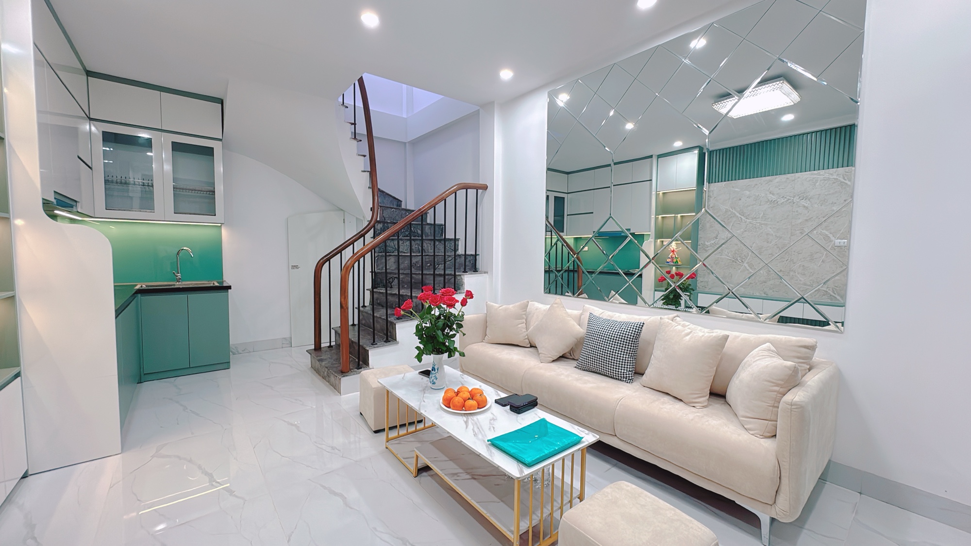 Bán Nhà Vĩnh Hưng Vĩnh Hưng 22/28m2.  6 tầng. mặt tiền 3.8m. giá 6.98 Tỷ Hoàng Mai Hà Nội 3