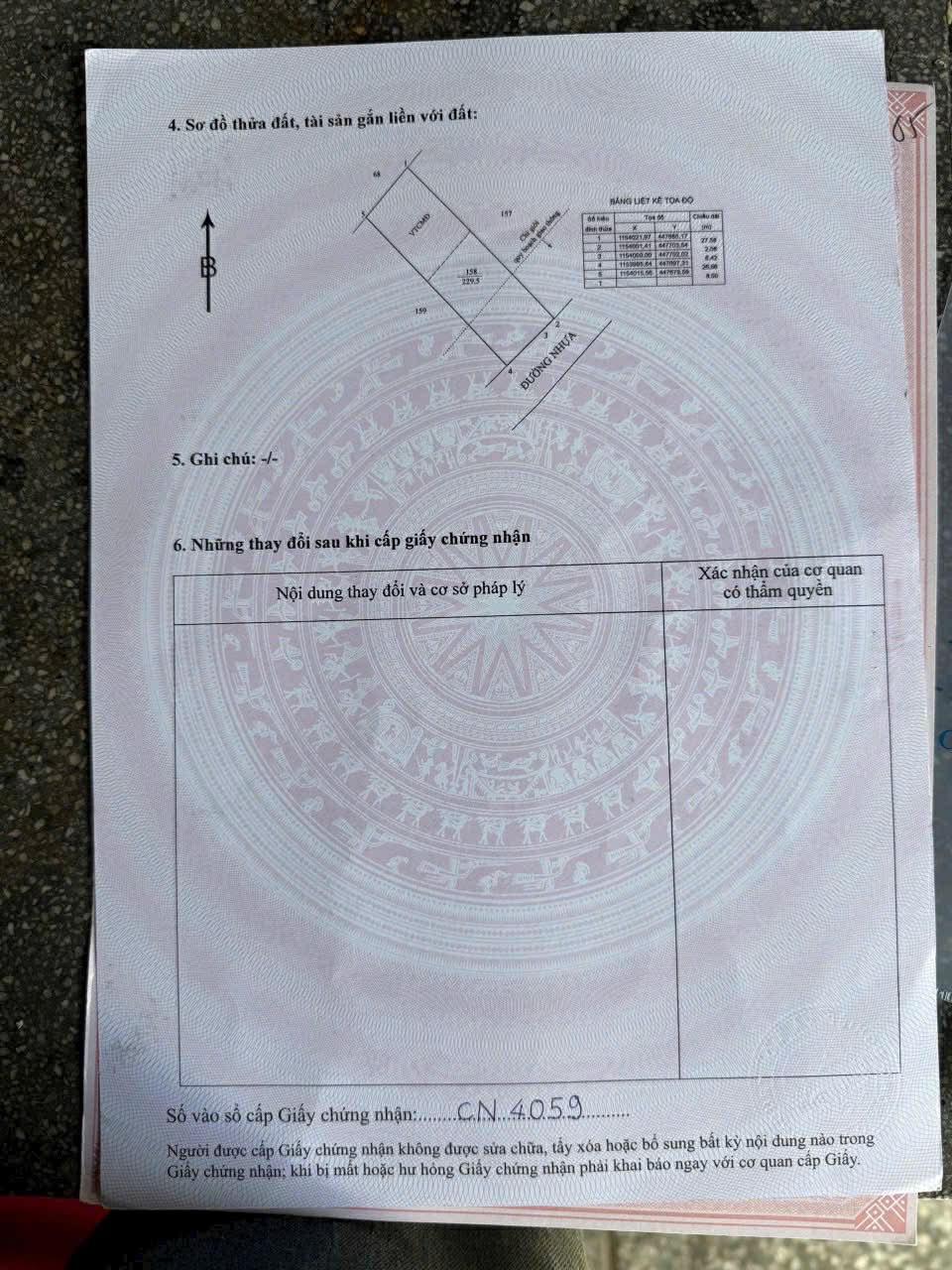 Cần bán Đất đường 44B, Xã Long Mỹ, Diện tích 230m², Giá 1.4 Tỷ
