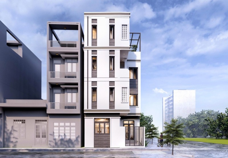 NHÀ MỚI THƯỢNG THANH – LONG BIÊN  65M² – MẶT TIỀN 6.9M – THIẾT KẾ HIỆN ĐẠI 3