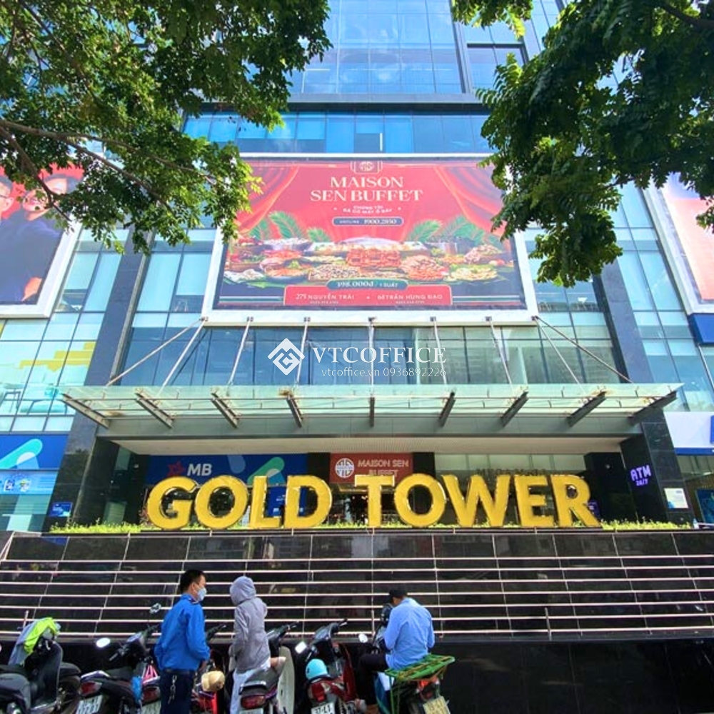 cho thuê 2 ô văn phòng – tầng 5 gold tower (chính chủ) 2
