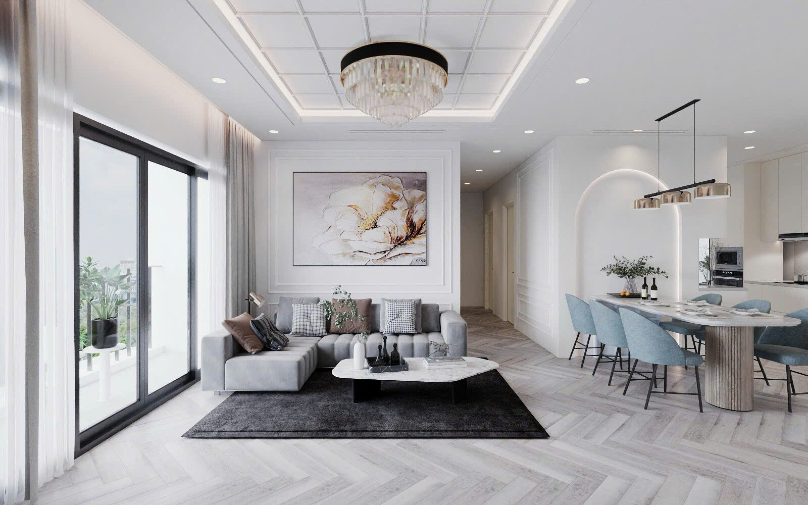 Bán căn hộ 3PN tòa C6 Vinhomes D'Capitale, full đồ giá 13 tỷ 2