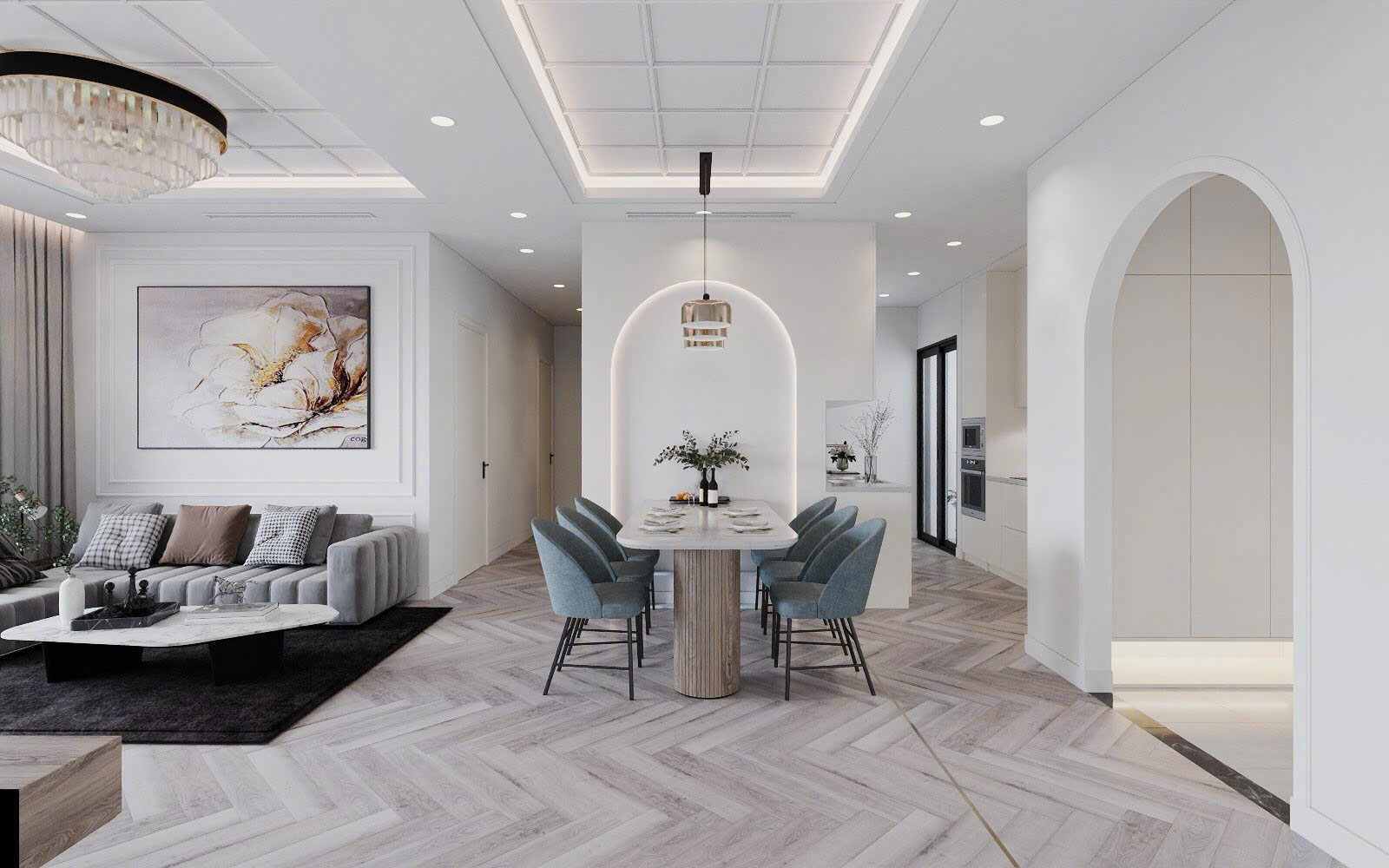 Bán căn hộ 3PN tòa C6 Vinhomes D'Capitale, full đồ giá 13 tỷ 3