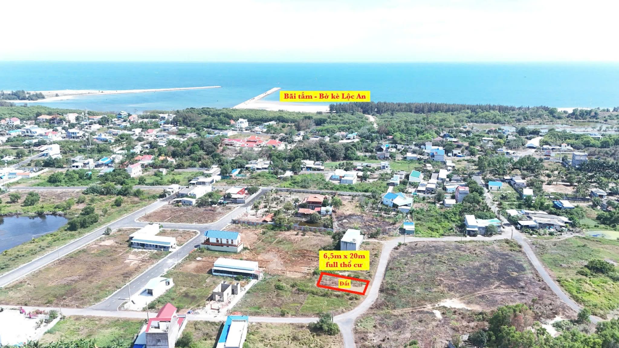 Cần bán Đất đường Võ Văn Kiệt, Xã Lộc An, Diện tích 131m², Giá 980 Triệu 4