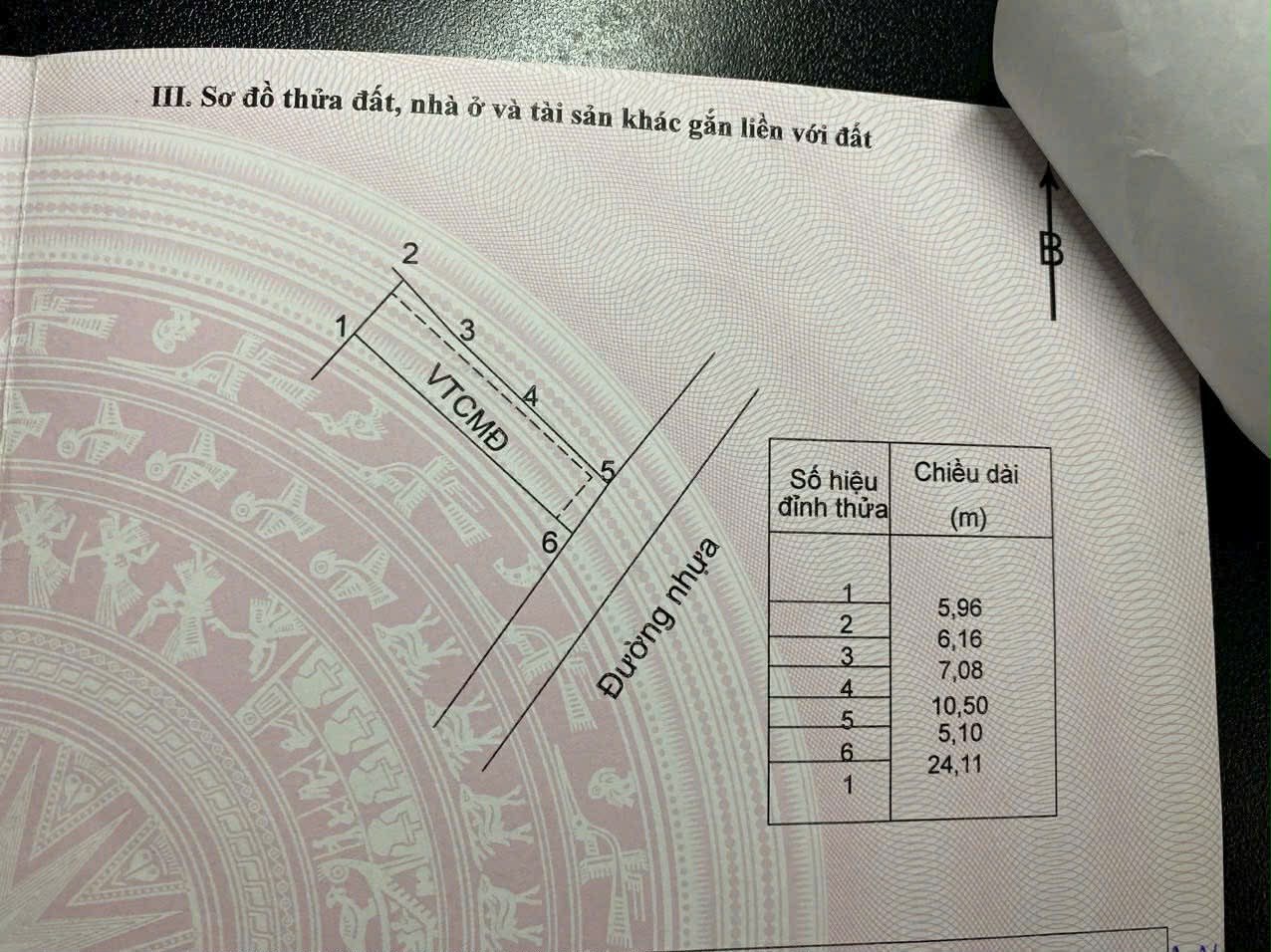 Cần bán Đất đường Tỉnh lộ 44B, Thị trấn Phước Hải, Diện tích 128m², Giá 900 Triệu