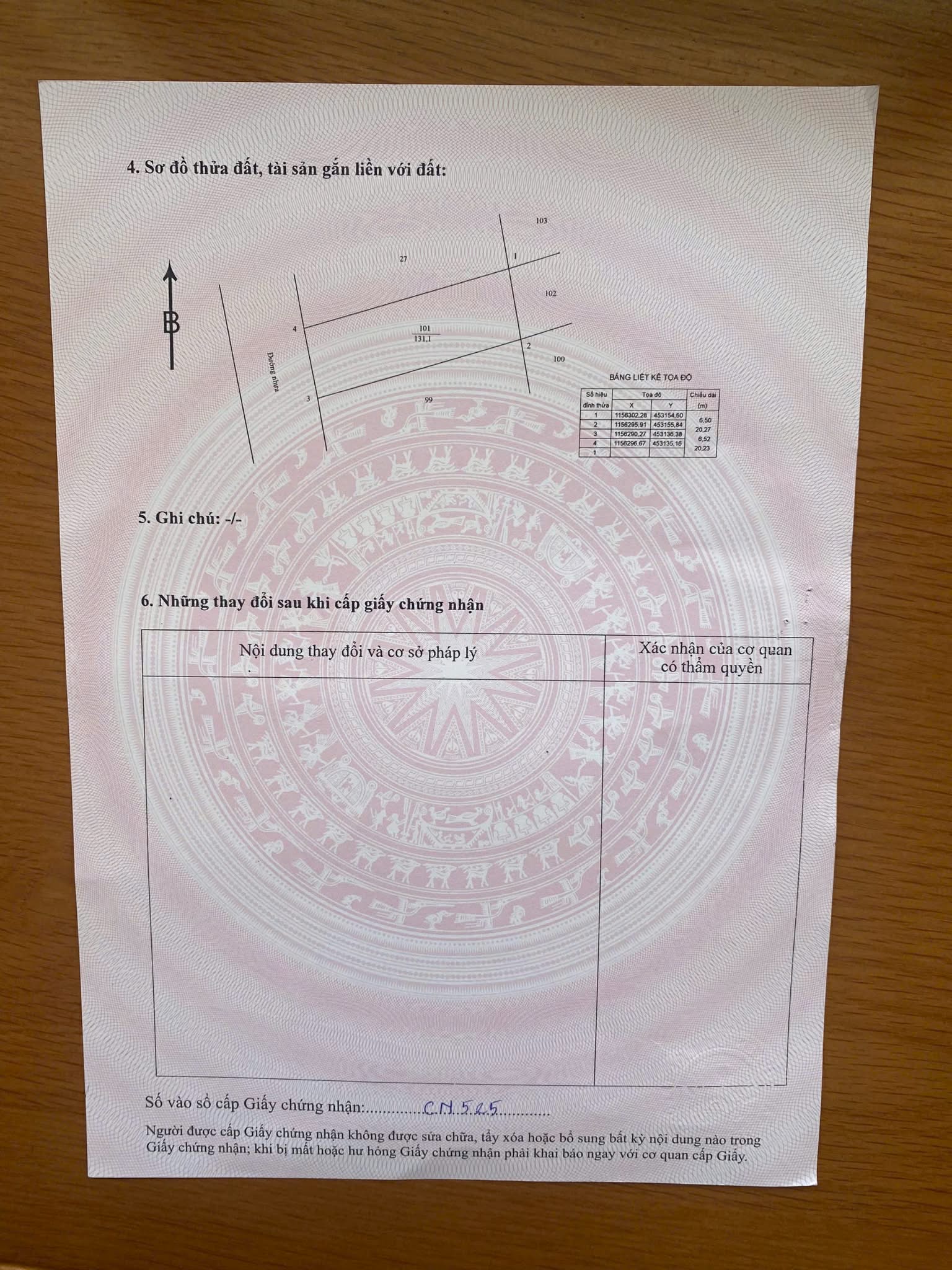 Cần bán Đất đường Võ Văn Kiệt, Xã Lộc An, Diện tích 131m², Giá 980 Triệu 2