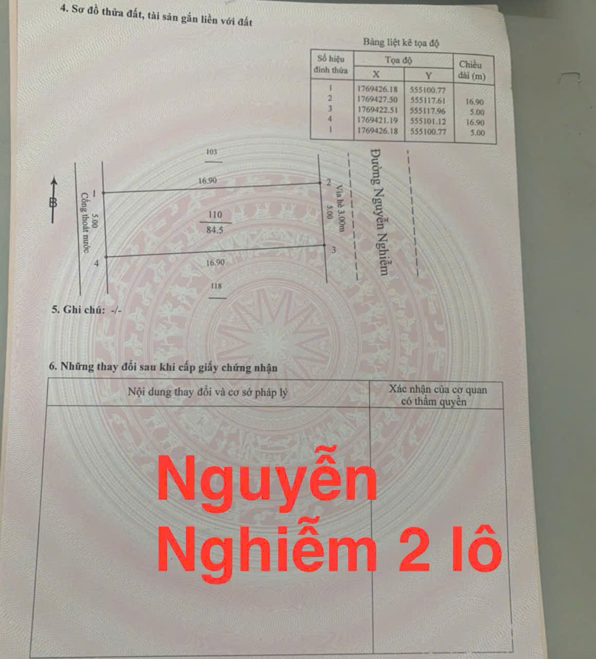 Cần bán Đất đường Nguyễn Nghiêm, Phường  Khuê Mỹ, Diện tích 169m², Giá 10.5 Tỷ 3