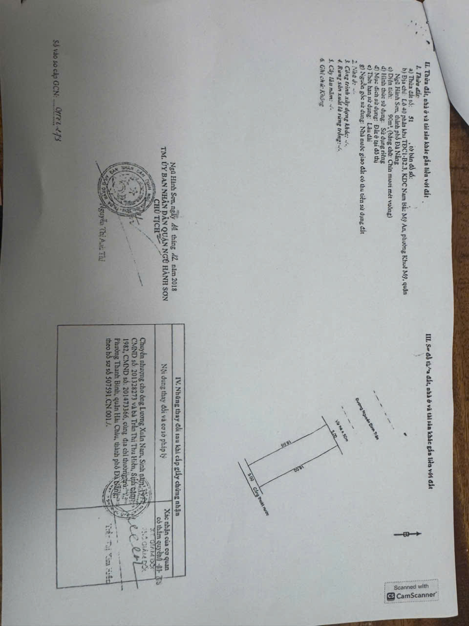 180m2/16 tỷ, 2 lô liền Nguyễn Đình Trân, Khuê Mỹ, NHSơn, Đ Nẵng, Sát Biển.