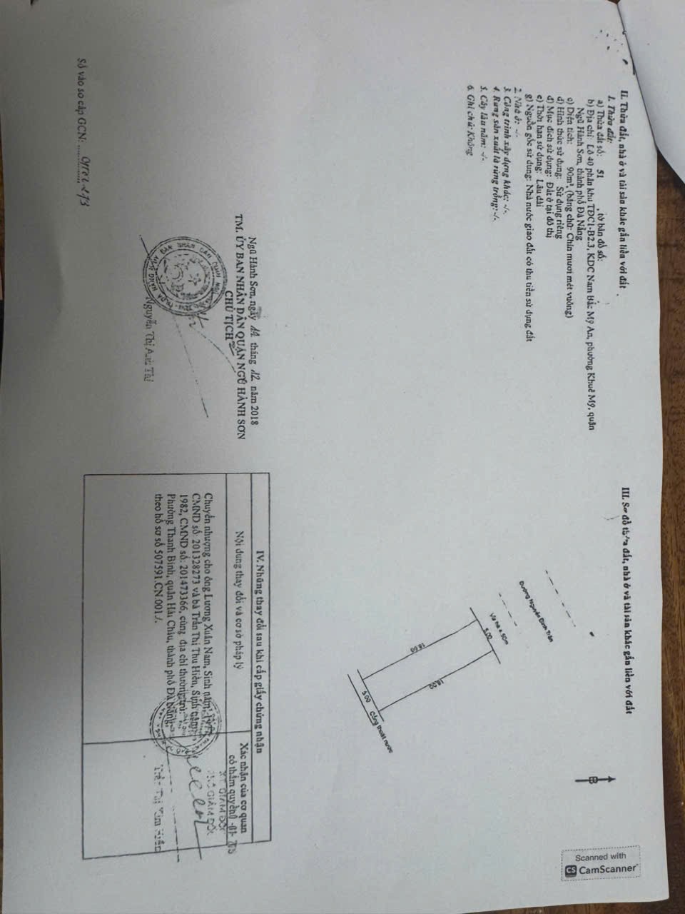 90m2/7.8 tỷ, Đất đường Nguyễn Đình Trân, Khuê Mỹ, NHSơn, Đ Nẵng, Sát Biển.