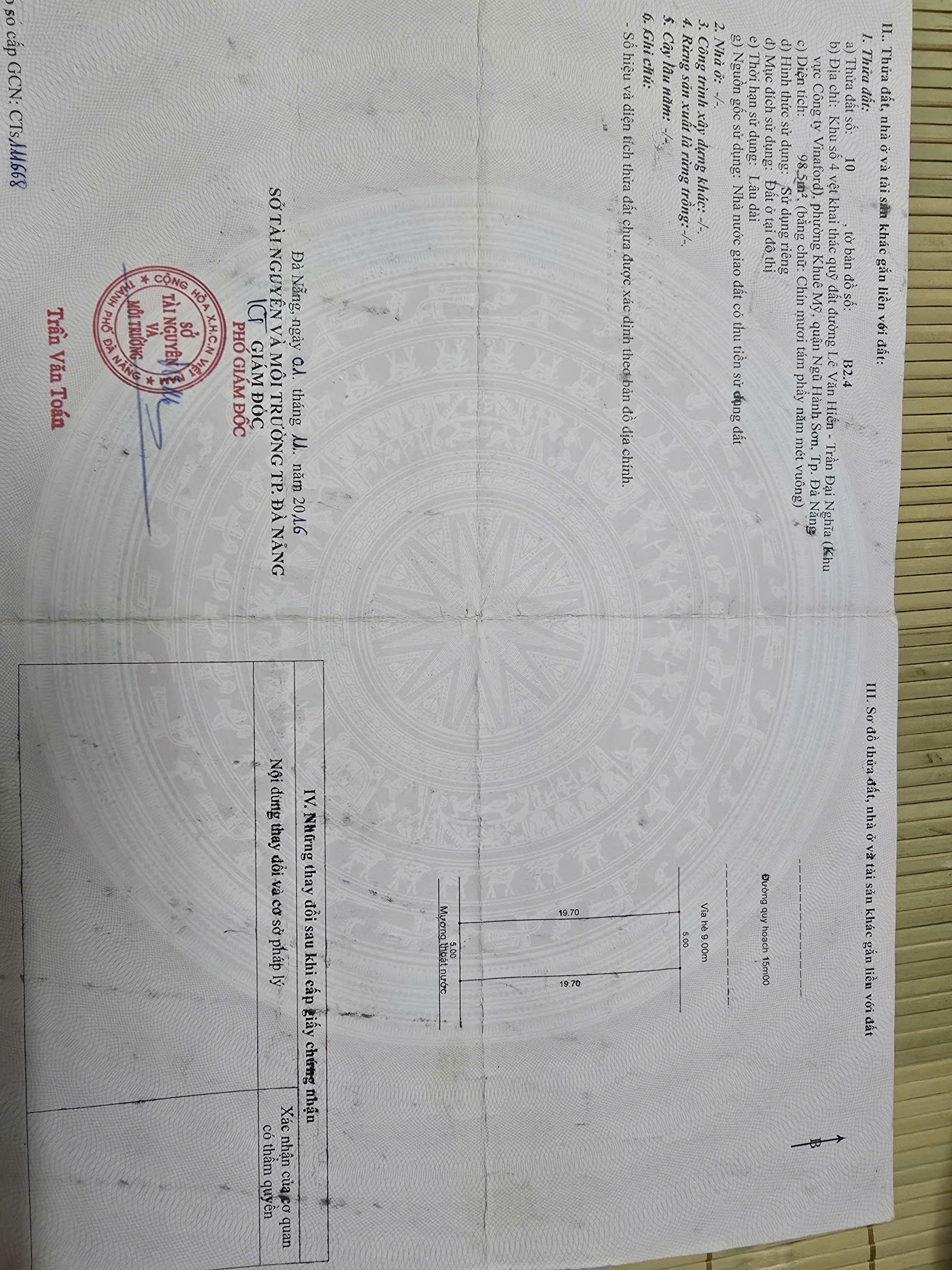 Cần bán Đất dự án Đà Nẵng Pearl, Diện tích 197m², Giá 22.2 Tỷ 2