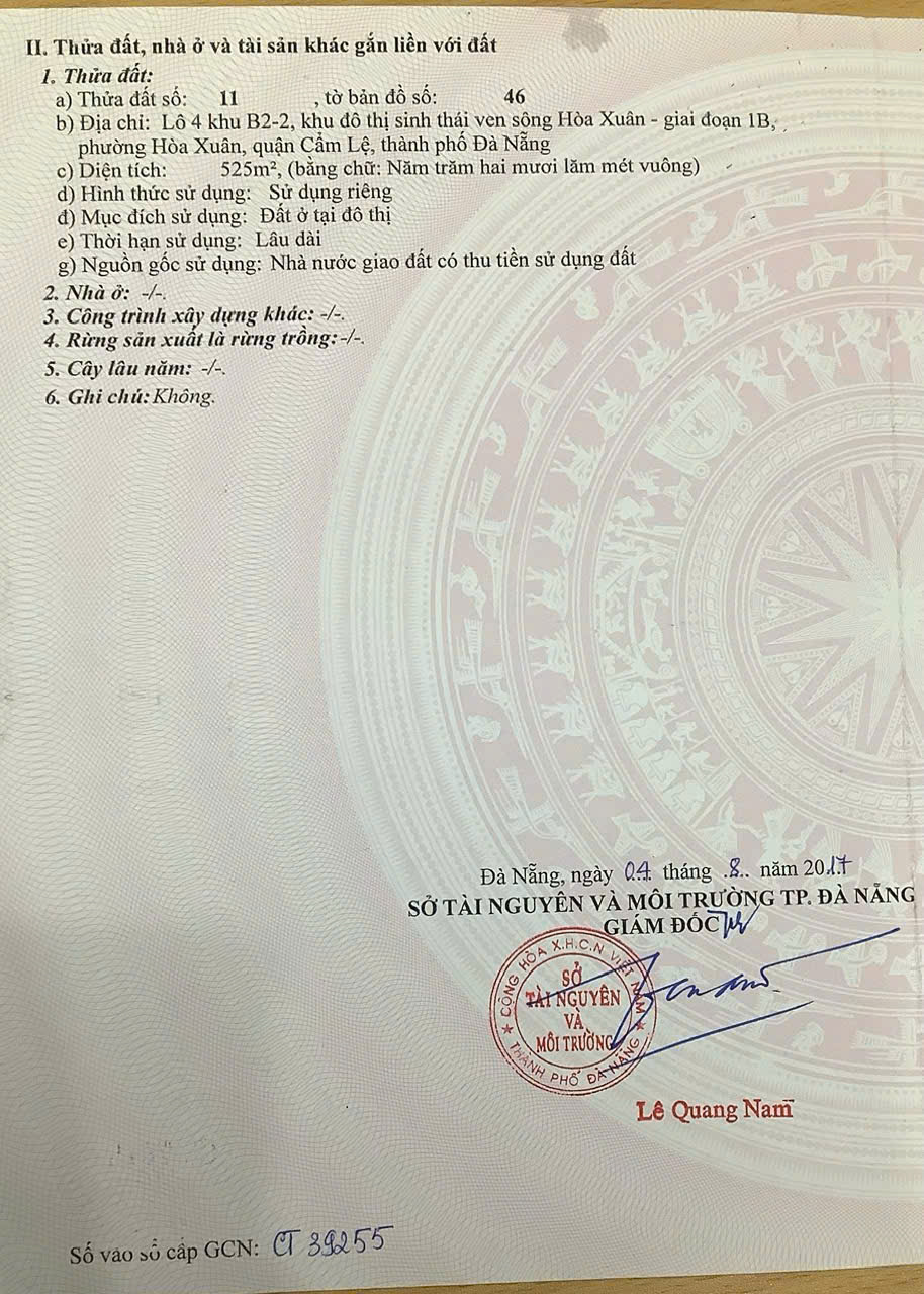 48 tỷ/236m2,Đất Quận Hải Châu,sát vòng quay Mặt Trời,Siêu Thị Lotte,đường Nại Nam 8 và Đỗ Pháp Thu 2