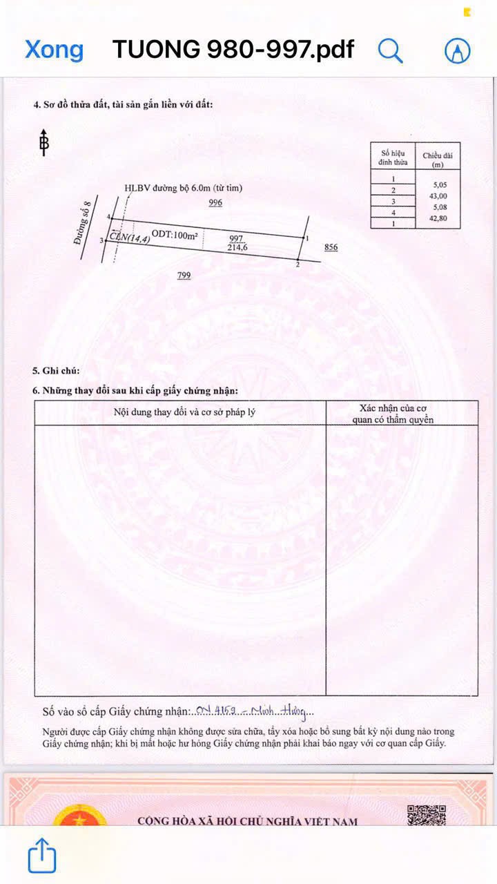 Chỉ cần chuẩn bị 179triệu còn lại Banklo hết, Mỗi tháng góp 3triệu - mua được 220m2 2