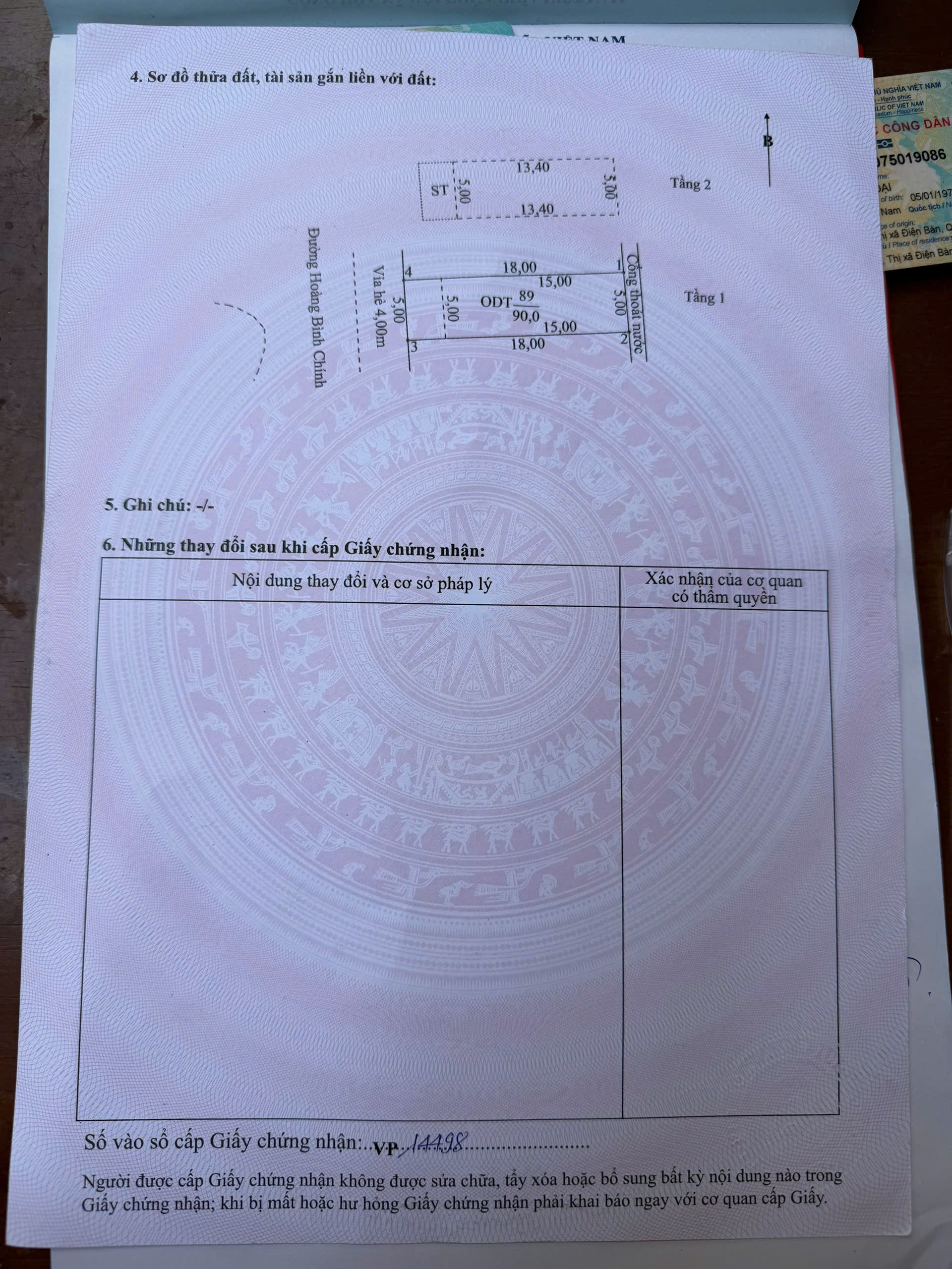 8,7 tỷ Nhà 2 tầng, đường  Hoàng Bình Chính, Hòa Hải, NHSơn, Đ Nẵng, Sát Biển. 26