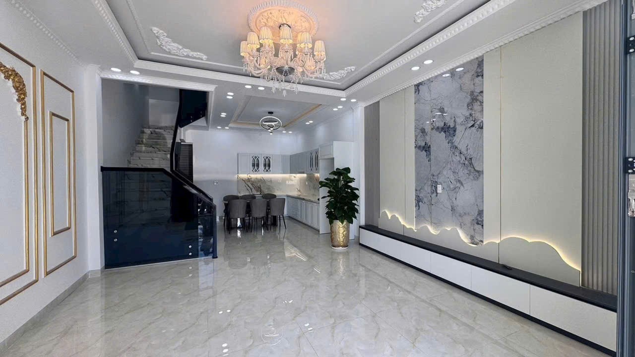 Bán nhà Diên Phú 1 trệt 1 lầu đúc mái ngói thật mặt đường nhựa Hương Lộ 45 8