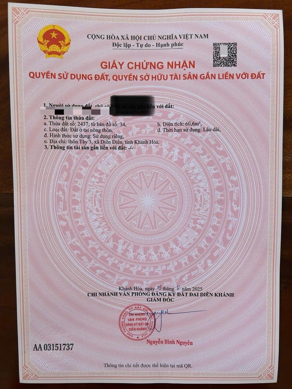 Bán đất Diên Sơn giá rẻ full thổ cư giáp thị trấn Diên Khánh cách Đồng Khởi chỉ 200m 4