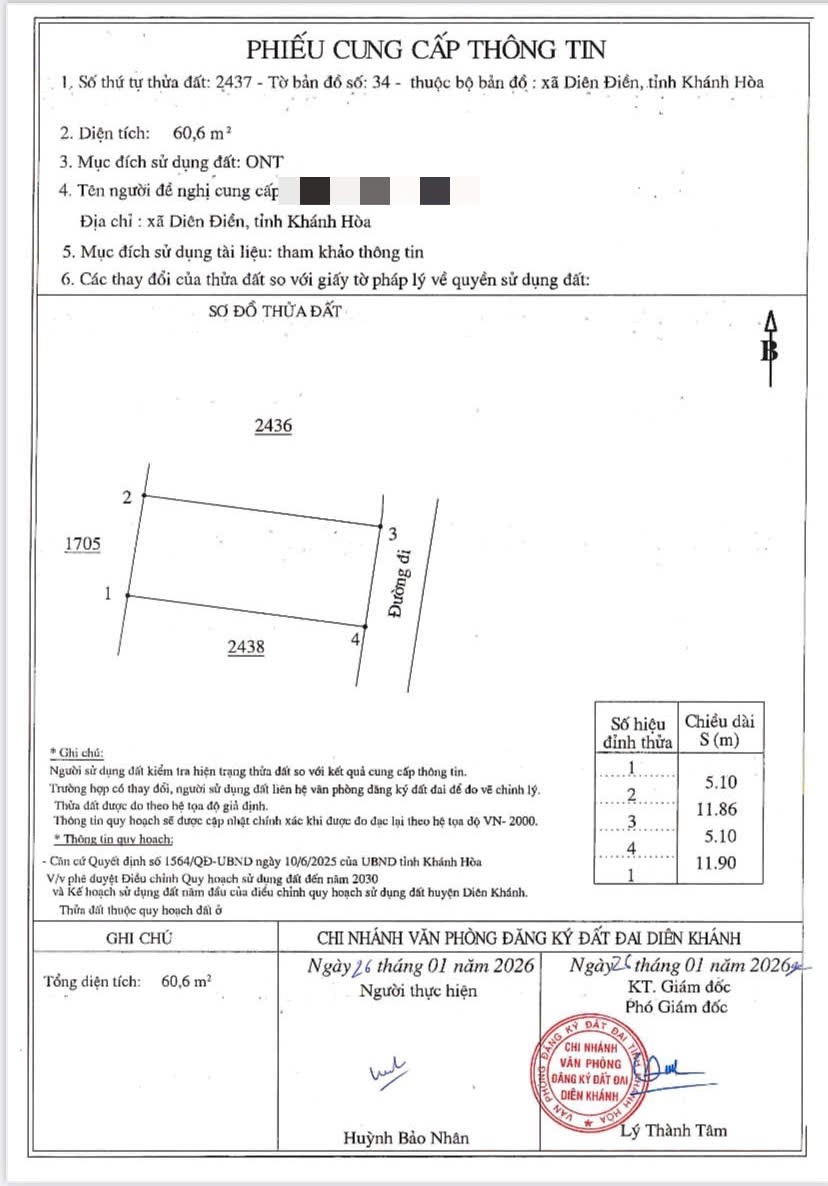 Bán đất Diên Sơn giá rẻ full thổ cư giáp thị trấn Diên Khánh cách Đồng Khởi chỉ 200m 6