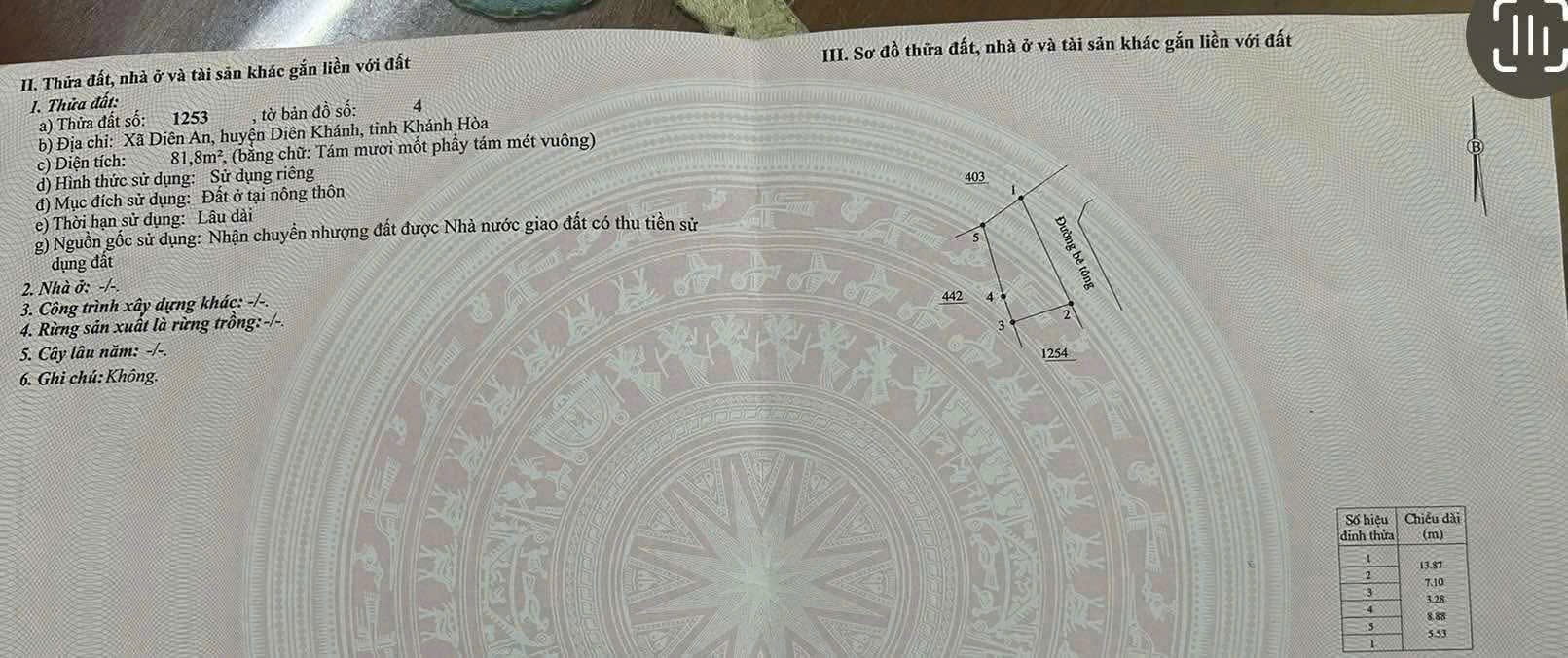 Bán đất Diên An giá rẻ full thổ đường thông - đèn đường chiếu sáng đầy đủ 6
