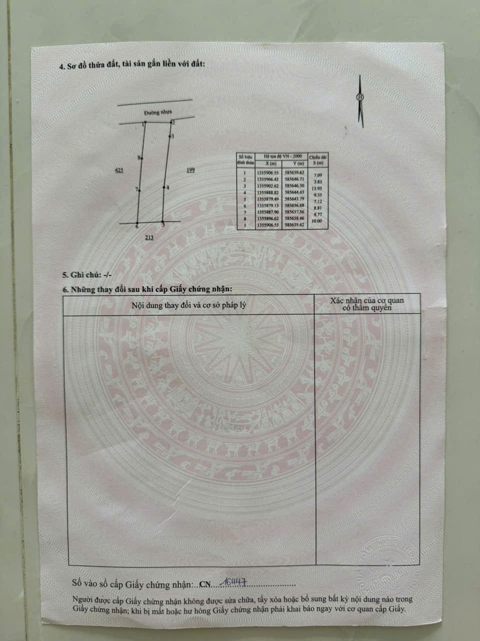 Bán đất Diên Phước mặt đường nhựa thông đường An Định và Tỉnh Lộ 2 -gần bệnh viện tâm thần 8