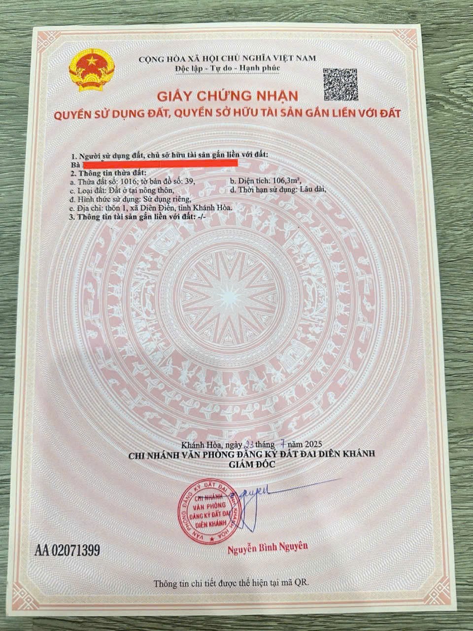 Bán đất Diên Lâm diện tích lớn xây biệt thự vườn - đường thông gần chợ sát bên Hương Lộ 39 11