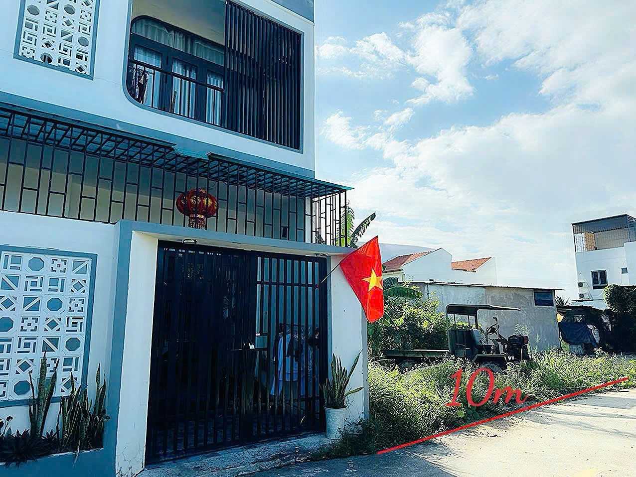 Bán đất Diên An full thổ khu nhà lầu mặt đường nhựa thông đèn đường chiếu sáng đầy đủ 3