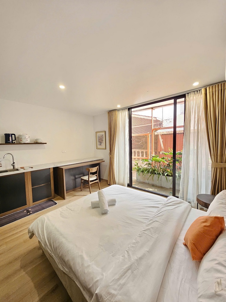 Cho thuê Căn hộ chung cư đường Âu Cơ, Phường Nhật Tân, Diện tích 30m², Giá 9 Triệu/tháng 5